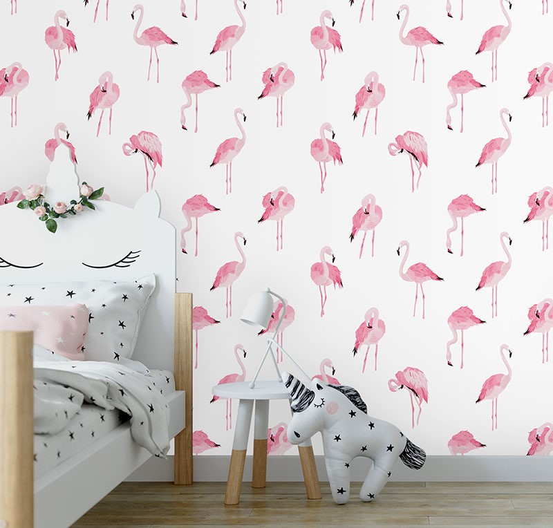 Flamingo Resimli Duvar Kağıdı