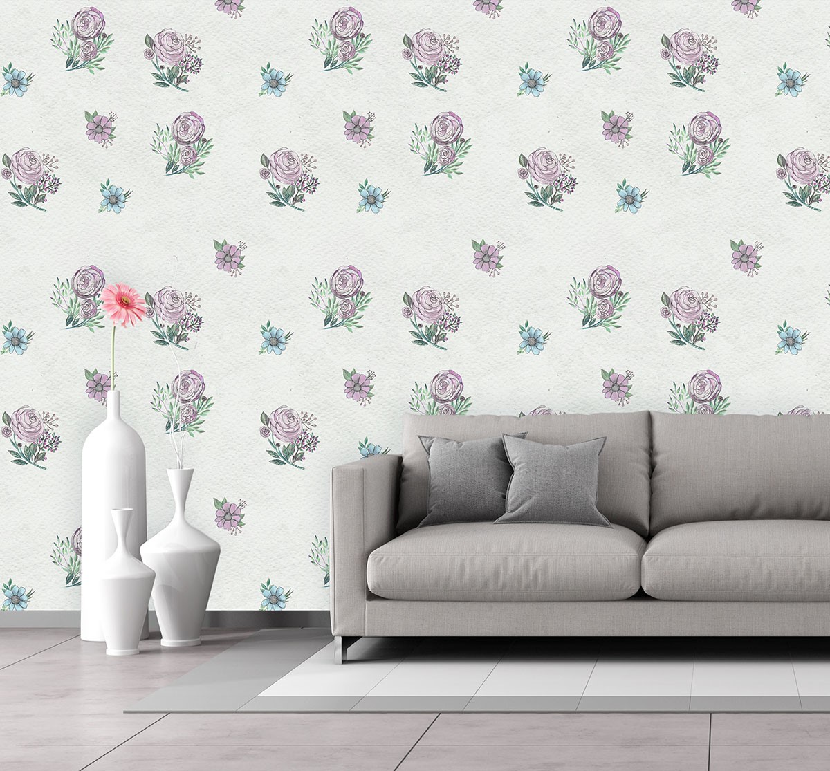 Küçük Çiçekler - Duvar Kağıdı